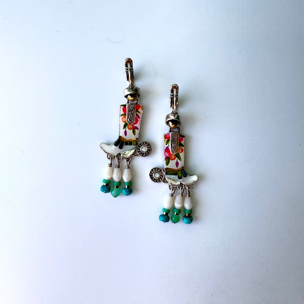 Taratata Cowboy Boot Earrings