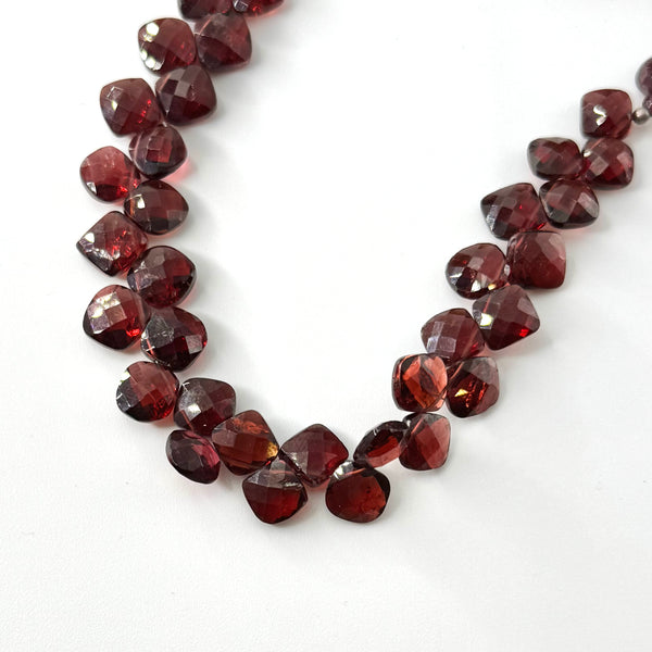 Natural Garnet Briolette Necklace