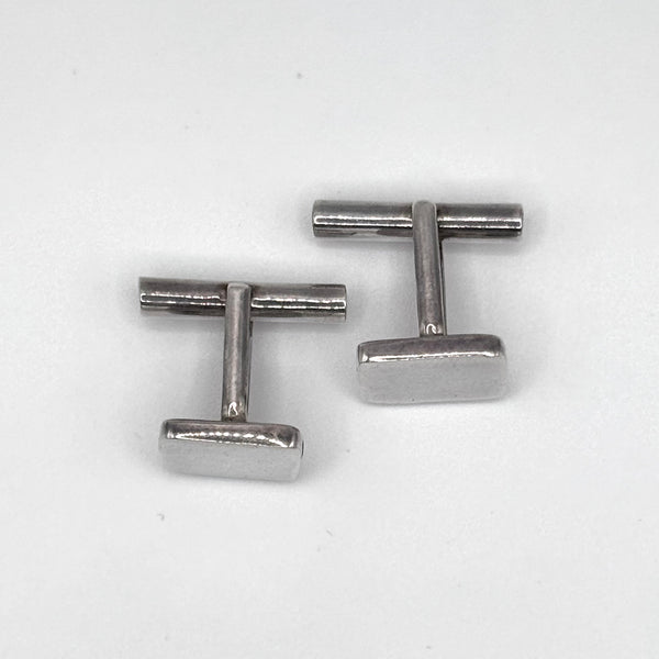 Square Sterling Silver Cufflinks