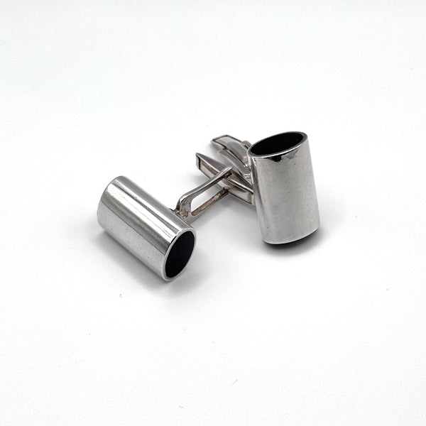 Onyx Sterling Silver Cufflinks