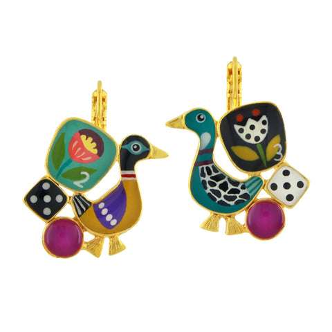 Taratata Jeu De J'oie Earrings