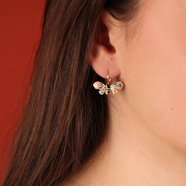 Taratata Beautiful Bee Earrings - La Vie En Rose