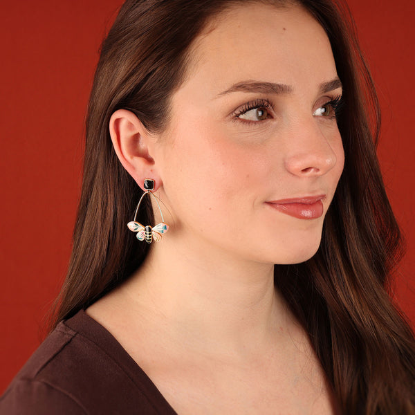 Taratata Beautiful Bee Earrings - La Vie En Rose