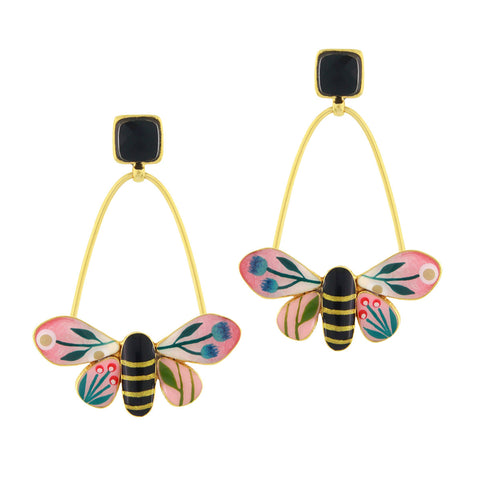 Taratata Beautiful Bee Earrings - La Vie En Rose