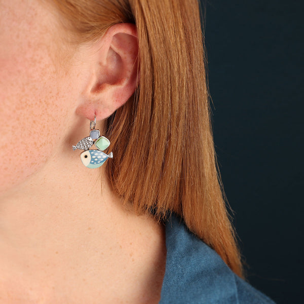 Taratata Fish Earrings - Ocean